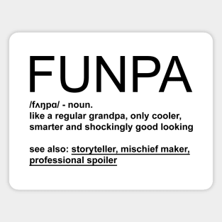 FunPa. Fun Grandfather. Magnet